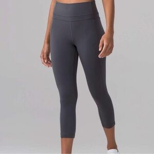 LULULEMON Pushing Limits Crop (Nulu 21") Legging